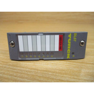 Turck BL67-16DO-0.1A-PNR Electronic Module BL6716DO01APNR Cracked - Used