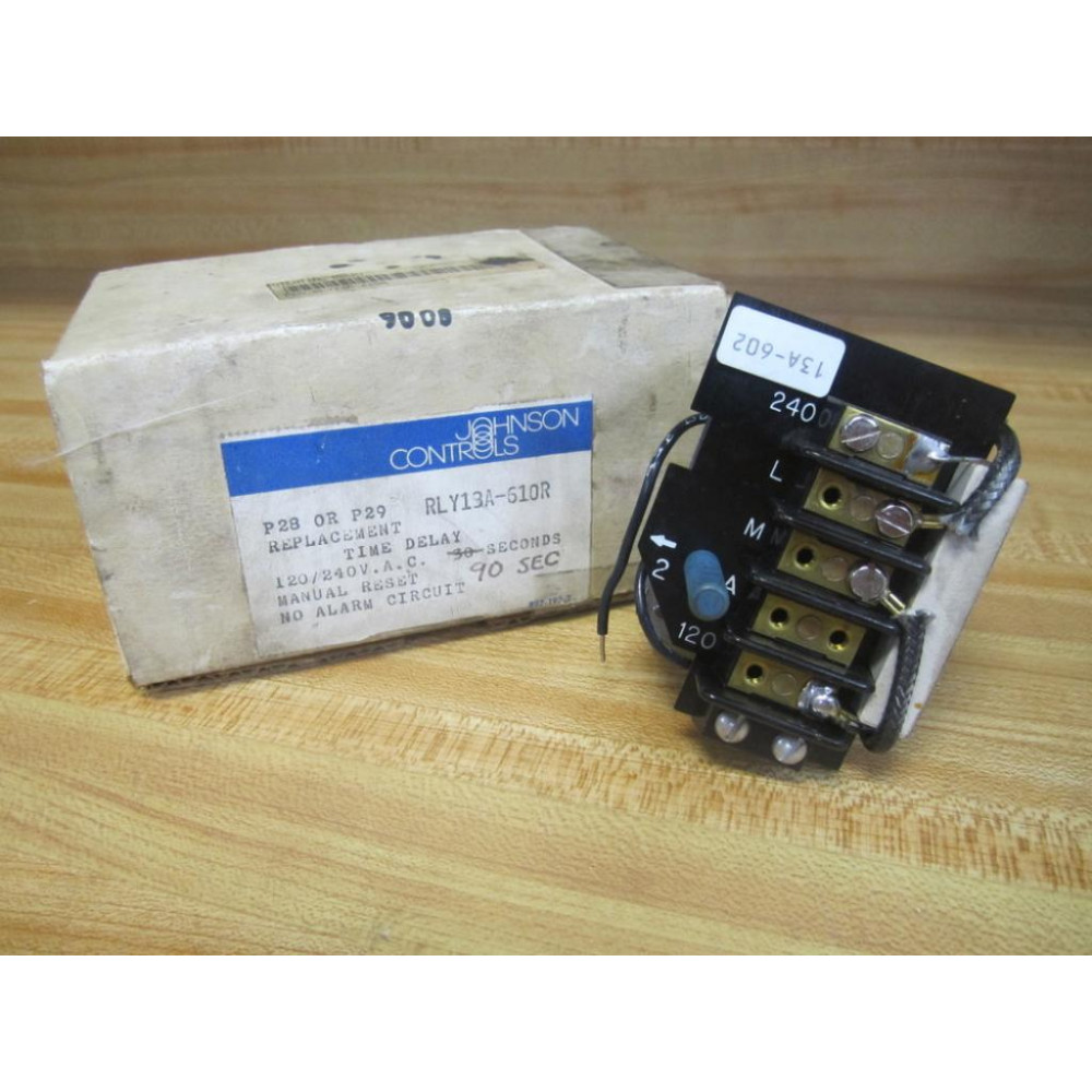 Johnson Controls RLY13A-602R Relay RLY12A610R