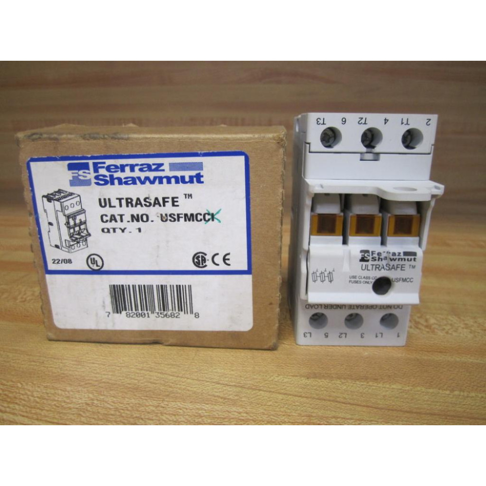 Ferraz  Shawmut USFMCCI Ultrasafe 3P Fuse Block USFMCC
