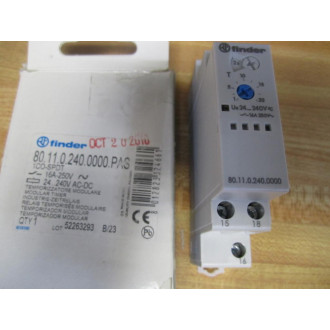 Finder 80-11-0-240-0000 Timer Module Ue 801102400000PAS
