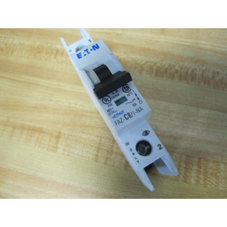 Cutler Hammer FAZ-C81-NA Eaton 8A C 1P Circuit Breaker FAZC81NASP