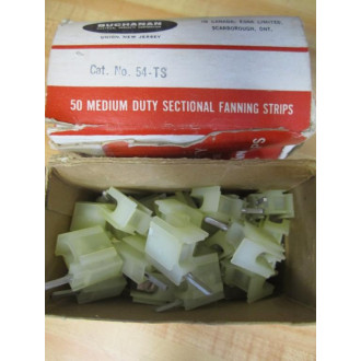 Buchanan 54-TS Medium Duty Sectional Fanning Strips 54TS (Pack of 50)