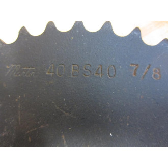 Martin 40BS40 78 Sprocket 40BS4078 - New No Box