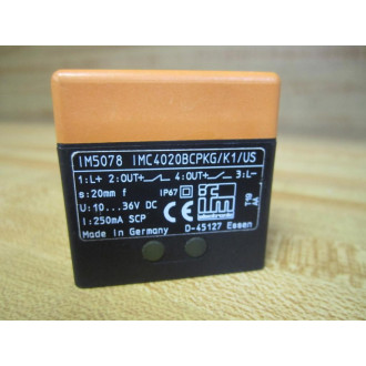 IFM Efector IMC4020BCPKGK1US Sensor IM5078 - New No Box