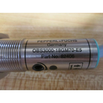Pepperl + Fuchs OBS3000-18GM70-E5 Retroreflective Sensor 82406 - New No Box