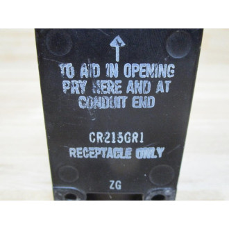 General Electric CR215GFA Limit Switch W CR215GH12 - Used