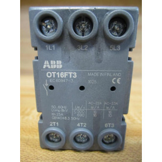 Nordson 1098431A ABB 3P Disconnect Switch OT16FT3