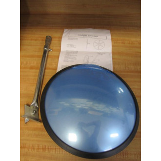 Vision Metalizer OC1200 12" Indoor Convex Security Mirror