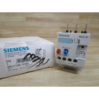 Siemens 3RU1-126-1EB0 Overload Relay 3RU11261EB0