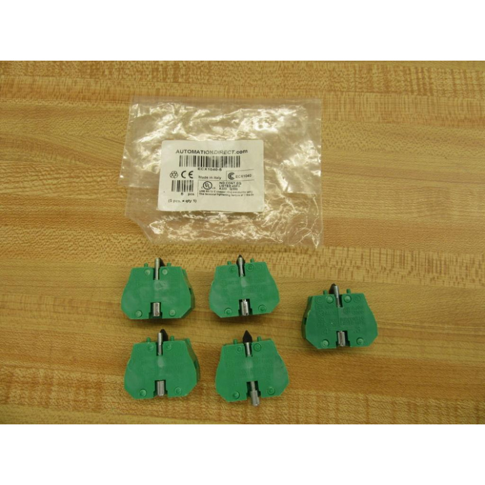 Automation Direct ECX-1040 Contact Block ECX1040 (Pack of 5)