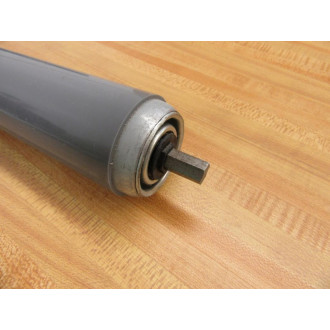 Ermanco E0009796 Conveyor Roller 15" Plastic Coating - New No Box