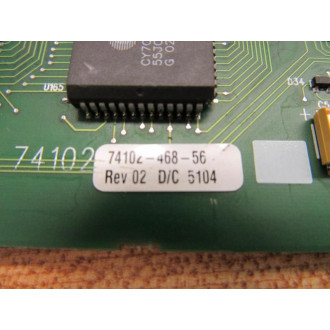 Allen Bradley 74102-468-56 Circuit Board 7410246856 Rev.02 - Used