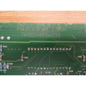 Allen Bradley 74102-468-56 Circuit Board 7410246856 Rev.02 - Used