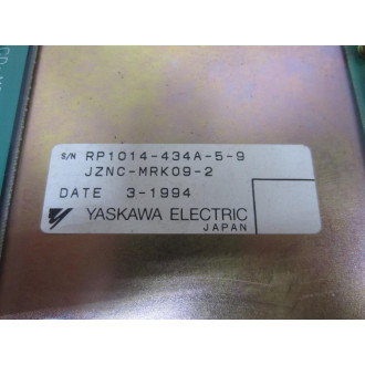 Yaskawa Electric JZNC-MRK09-2 Back Panel JZNCMEK092 - Used