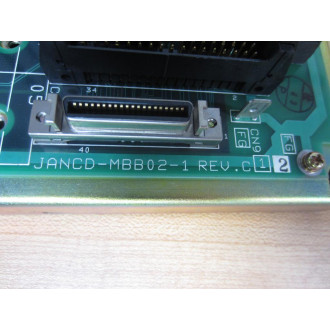 Yaskawa Electric JZNC-MRK09-2 Back Panel JZNCMEK092 - Used