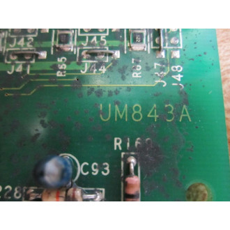 Nachi UM843A PC Board Board As Is - Parts Only