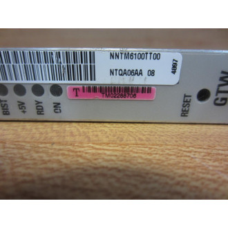 Nortel NTQA06AA PC Board  A0651867  NTQA0601 NTQA06AA08Board As Is - Parts Only