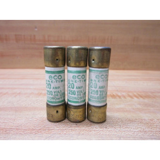 Economy Fuse EON 20 ECO Fuse EON20 (Pack of 3) - New No Box
