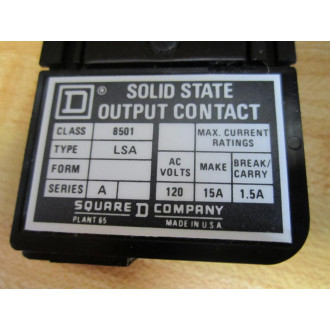 Square D 8501-LSA Output Contact 8501LSA - New No Box