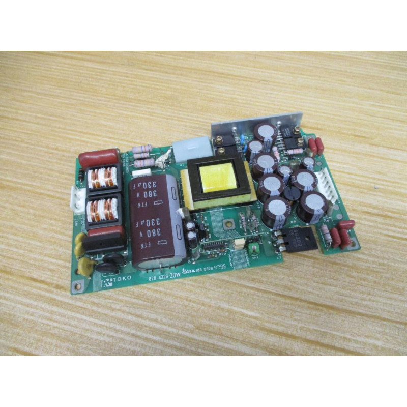 Toko LW50-01 Power Supply 878-4326-20W WO Mounting Plate - Used