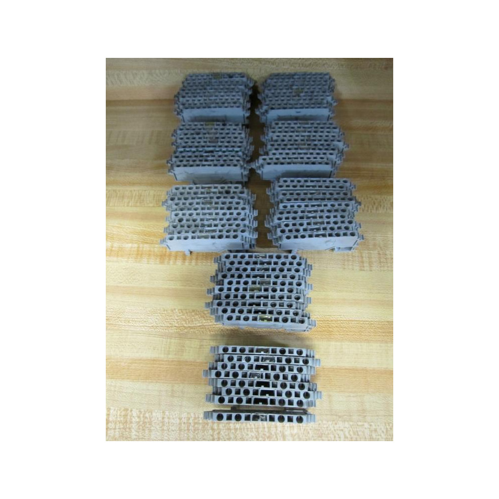 Wago 280-609 4 Conductor Terminal Block 280609 (Pack of 78) - Used