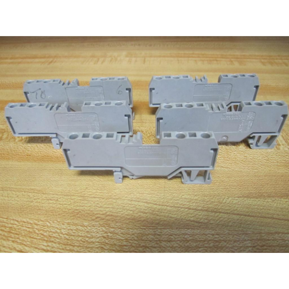 Wago 280-633 Terminal Blocks 280633 (Pack of 5) - Used