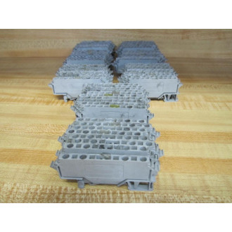 Wago 280-609 4 Conductor Terminal Block 280609 (Pack of 78) - Used