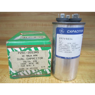 General Electric P291-3553RS Dual Capacitor Z97F9834