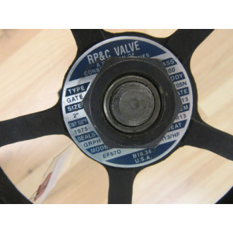 RP&C EF57D Gate Valve 2" CR13 CR13HF - New No Box