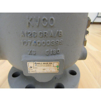 Kunkle Valve 6252FLJ01-AS Valve 6252FLJ01AS 2-12" - Refurbished