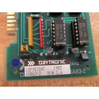 Daytronic 10A63-2 Circuit Board 10A632 - Used