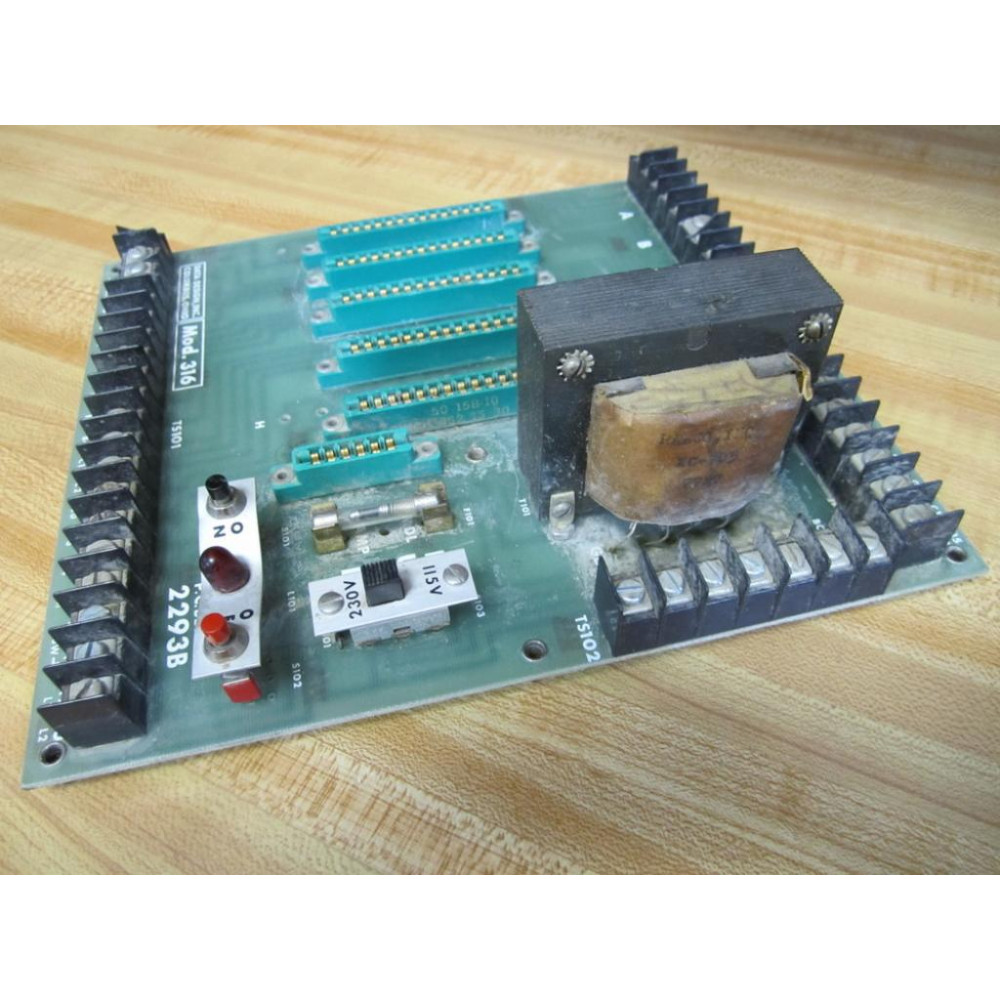 Data Design 2293B Power Supply Board Mod.316 - Used