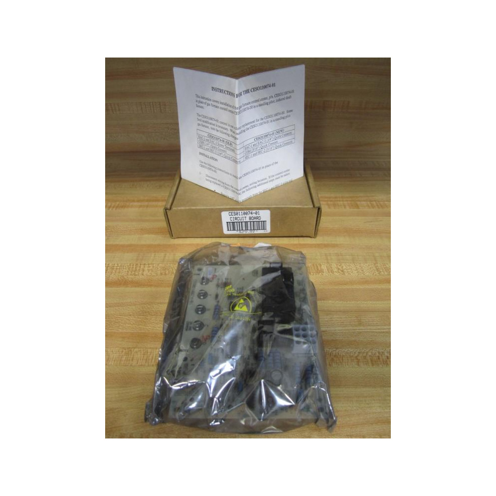 Carrier CES0110074-01 Furnace Control PC Board CES011007401