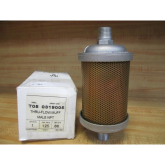 Allied Witan Model 05 Thru-Flow Muffler 44AW56 M05