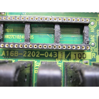 Fanuc A16B-2202-0431 Board A16B-2202-043110D - Parts Only