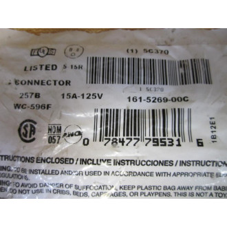 Leviton 5269C Connector 5C370 (Pack of 2)