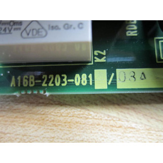 Fanuc A16B-2203-081 Board A16B-2203-08108A - Used