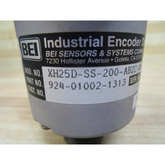 BEI 924-01002-1313 Encoder XH25D-SS-200-ABZC-8830-LED-EM18 - New No Box