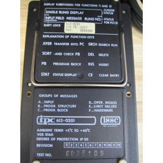 ISSC 613-02 Hand Held Programmer IPC61302 - New No Box