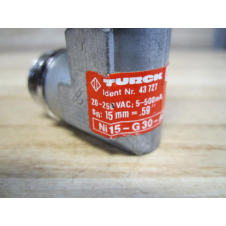 Turck Ni15-G30-AZ3X-B1431 Sensor 4 Washers - New No Box