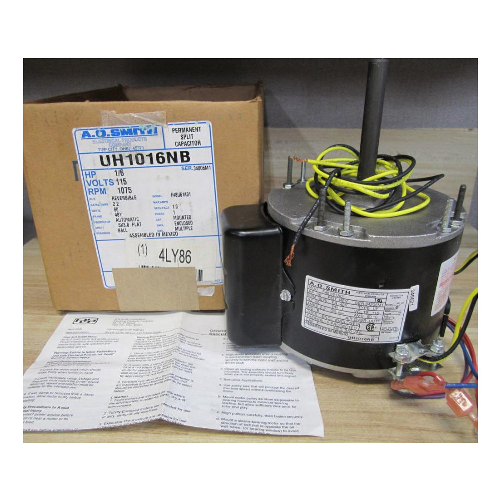 A.O. Smith F48U61A01 Motor