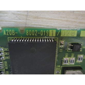 Fanuc A20B-8002-0191 Circuit Board A20B-8002-019102B - Parts Only
