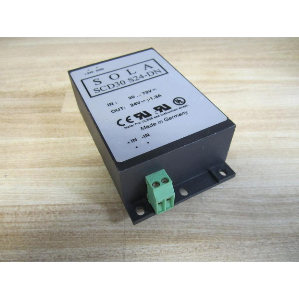 Sola SCD30 S24-DN DC-DC Converter  SCD30S24DN - Used