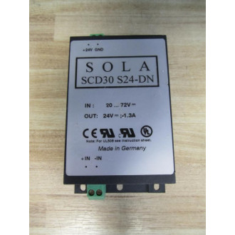Sola SCD30 S24-DN DC-DC Converter  SCD30S24DN - Used