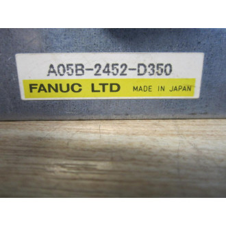 Fanuc A05B-2452-D350 Connector Assembly  A05B2452D350 - Used