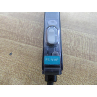 Keyence FS-V11P Photoelectric Sensor FSV11P - Used