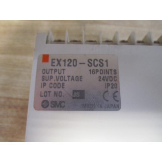 SMC EX120-SCS1 Interface Unit EX120SCS1 - Used