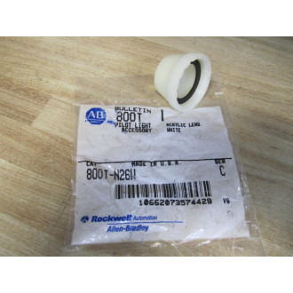 Allen Bradley 800T-N26W White Lens Cap 800TN26W Series C