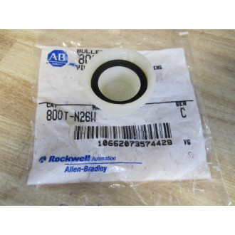 Allen Bradley 800T-N26W White Lens Cap 800TN26W Series C