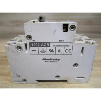 Allen Bradley 1492-CB1-G0301492-ACB-H1 Double Circuit Breaker - Used